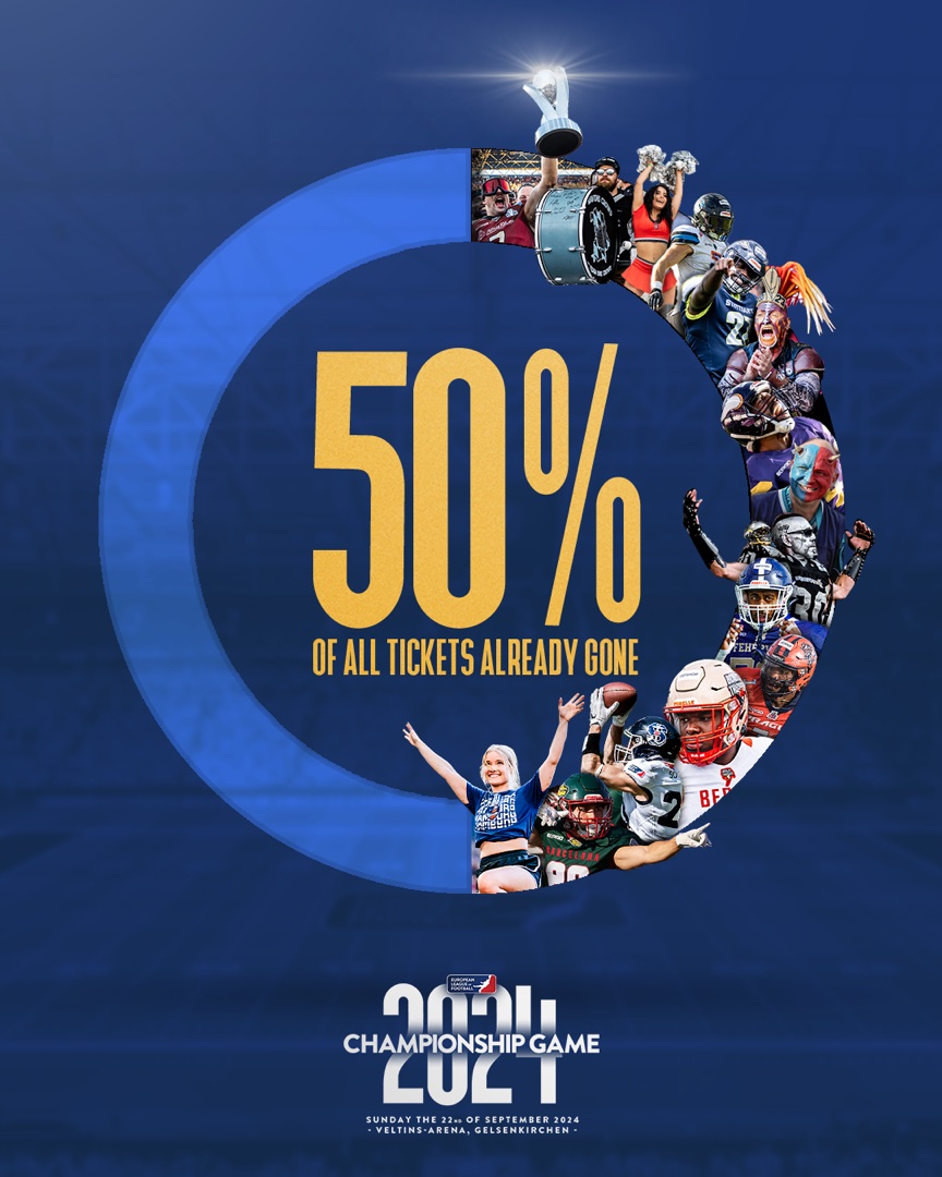Championship Game 2024 ticket milestone graphic