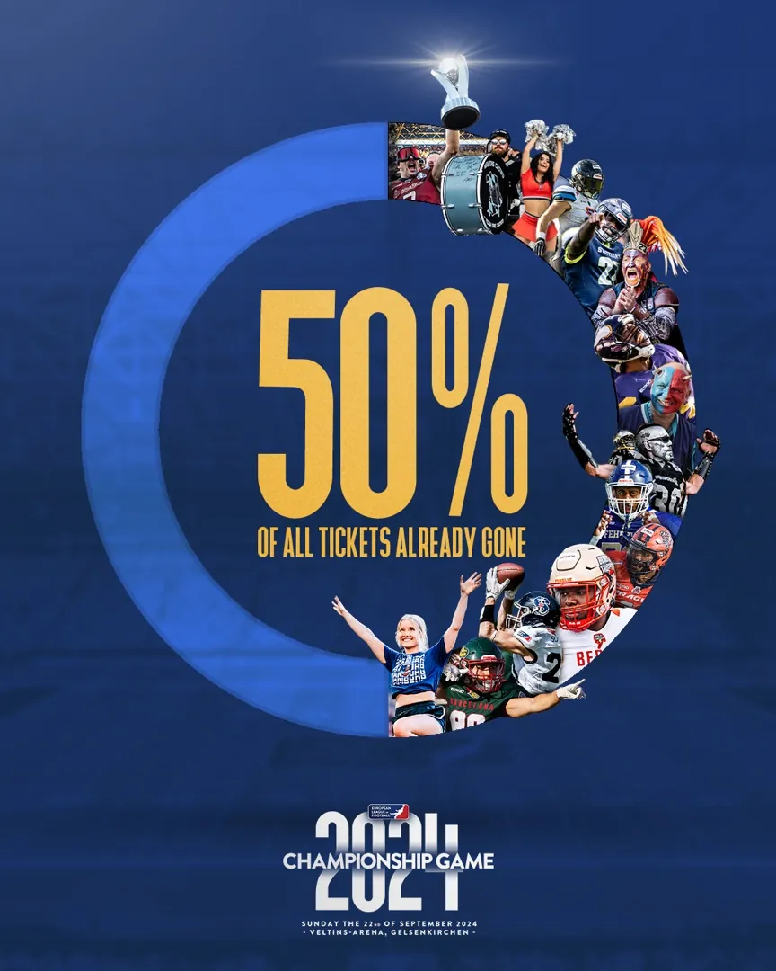 Championship Game 2024 ticket milestone graphic