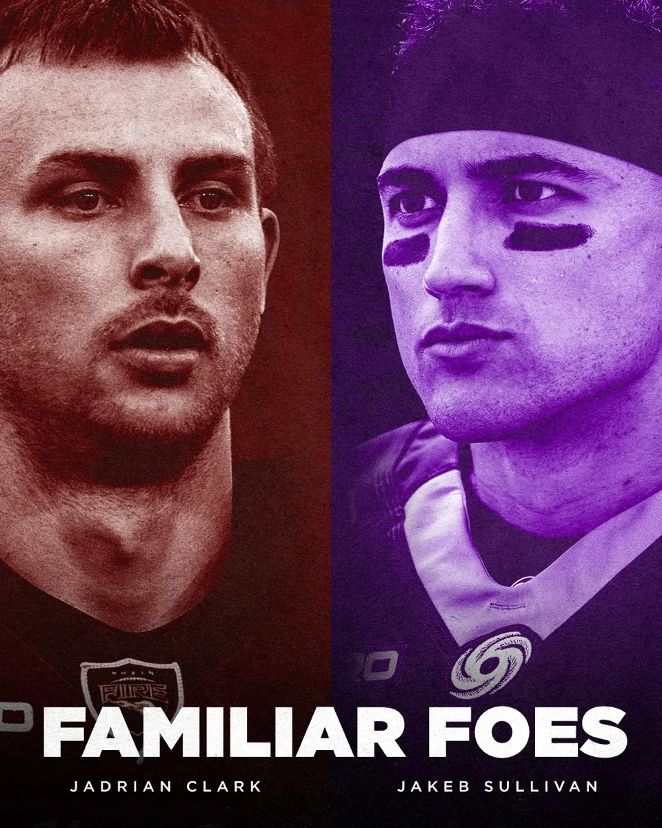 Familiar Foes matchup graphic