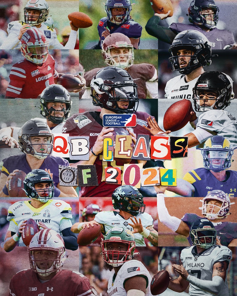 QB Class of 2024 collage graphic