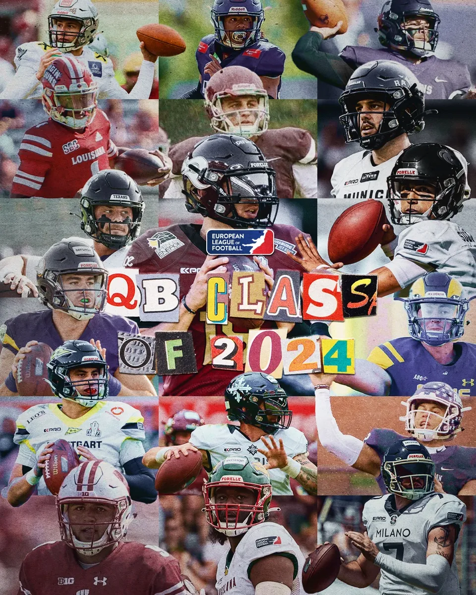 QB Class of 2024 collage graphic