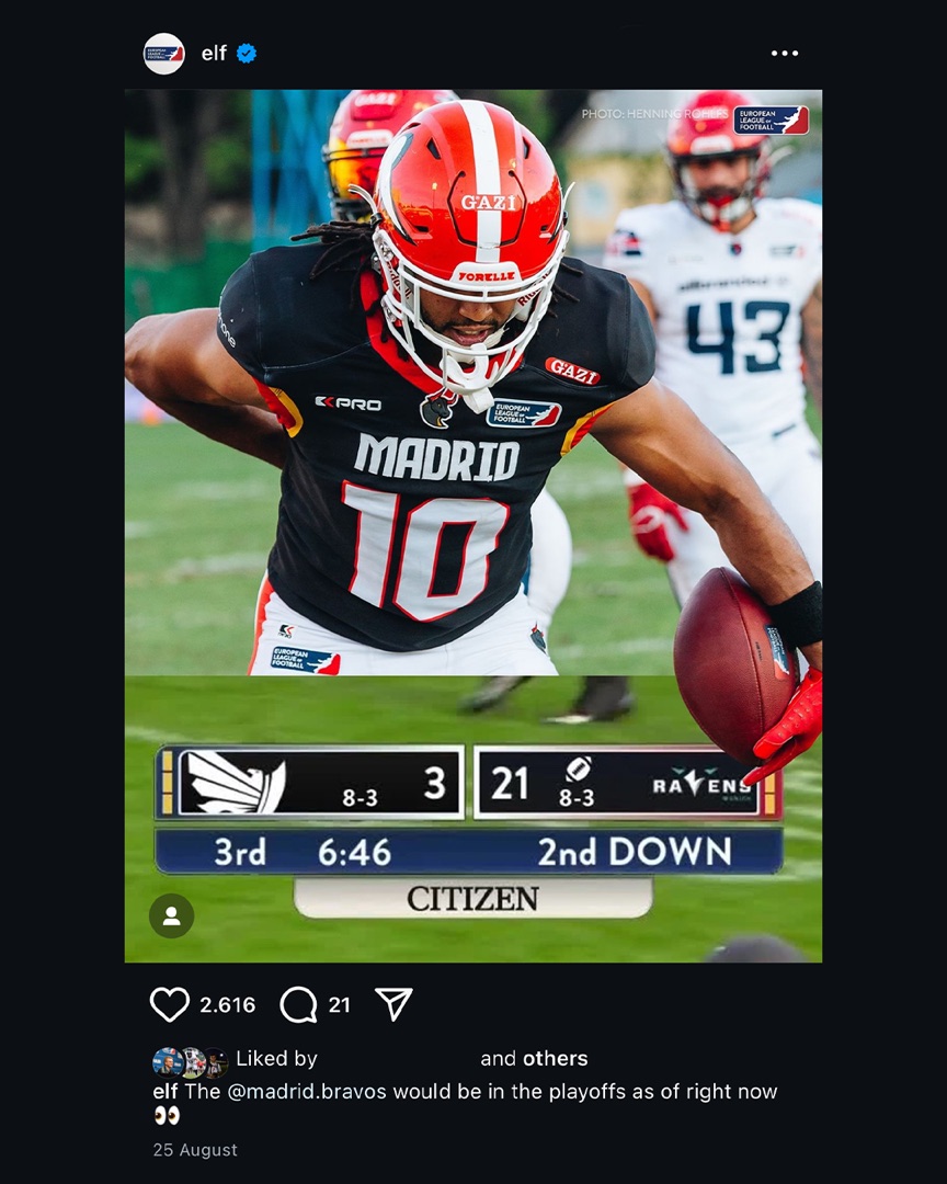 Live post published minutes after the play