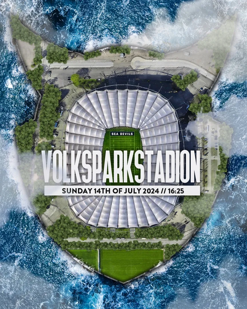 Volksparkstadion 2024 matchday creative